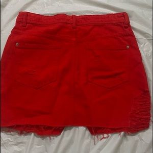 Zara red skirt (new)